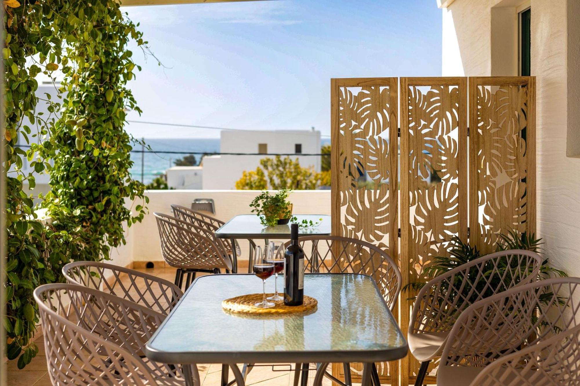 Sahara Beach Apartments - Kastraki Kastrákion エクステリア 写真
