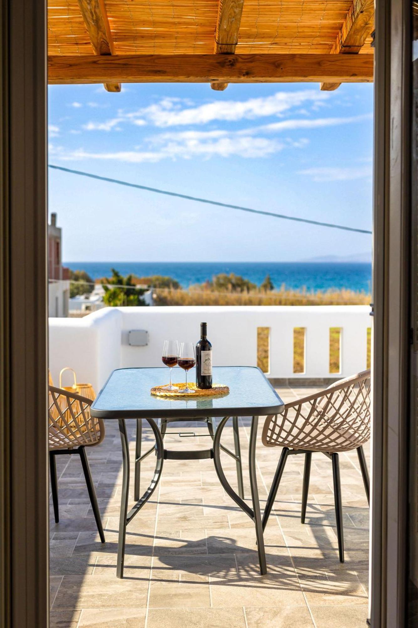Sahara Beach Apartments - Kastraki Kastrákion エクステリア 写真