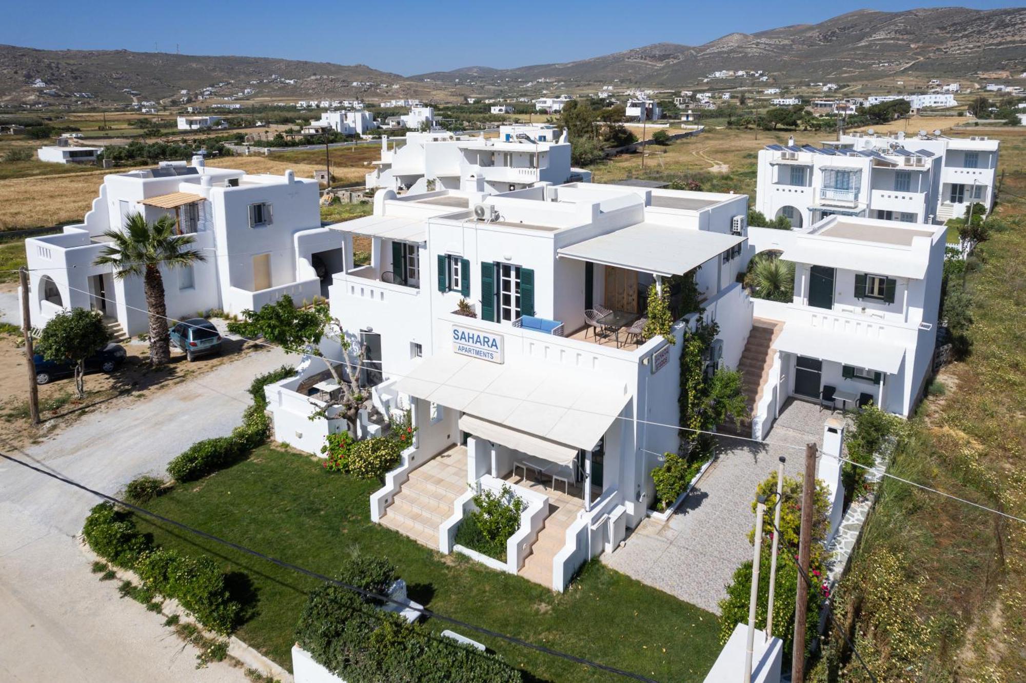 Sahara Beach Apartments - Kastraki Kastrákion エクステリア 写真